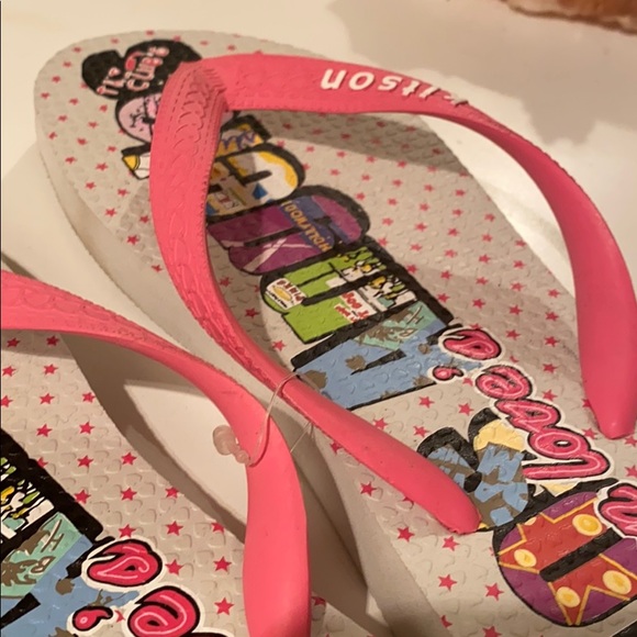 Brand New KITSON Los Angeles Flip Flops size 9 - Picture 10 of 11